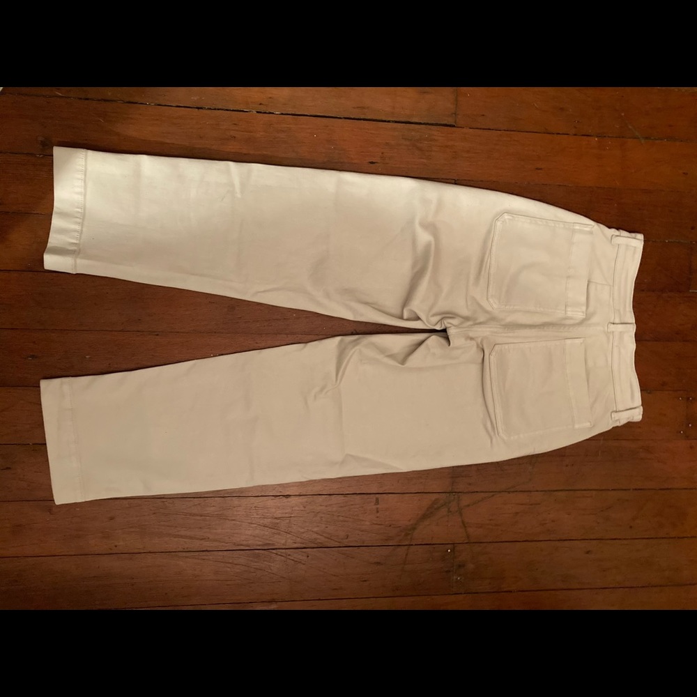 Everlane straight legs crop pants size 0
